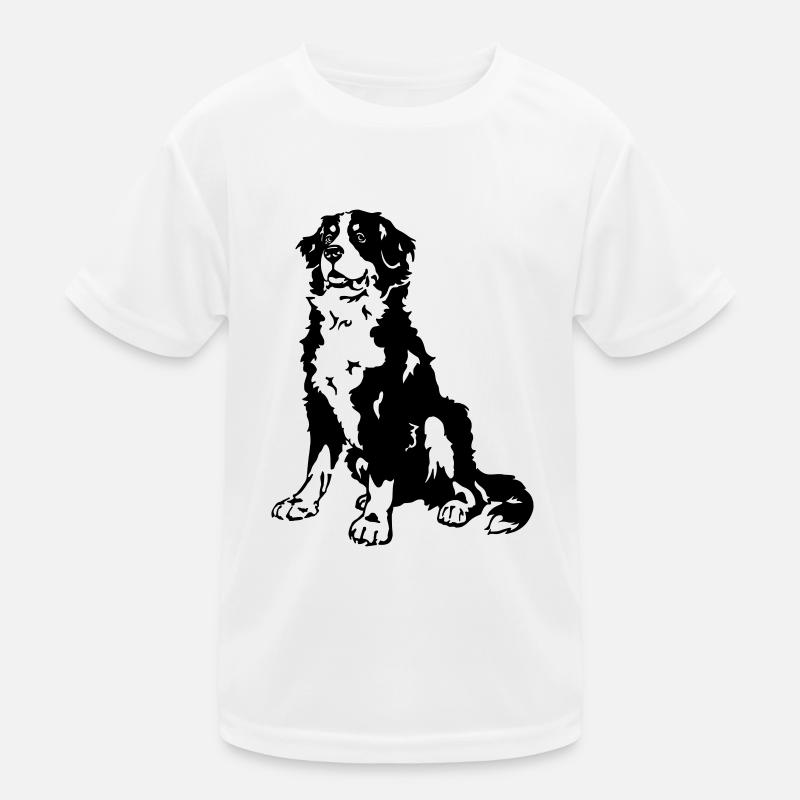 Berner Sennenhund Kinder Funktions-T-Shirt