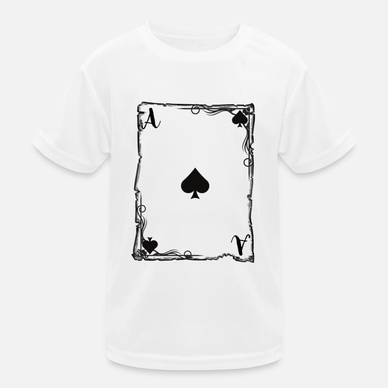 L'as de pique. T-shirt sport Enfant