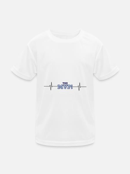 "The Most Valuable Player" Design - Kinder Funktions-T-Shirt - Weiß