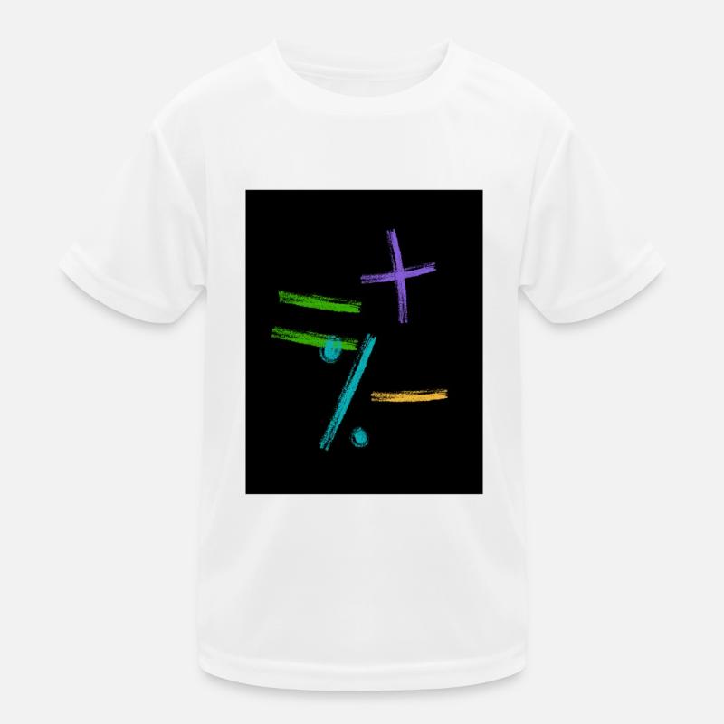 Mathématiques T-shirt sport Enfant