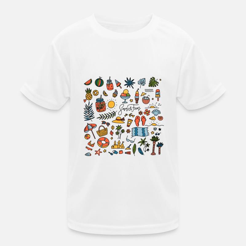 Urlaub Kinder Funktions-T-Shirt