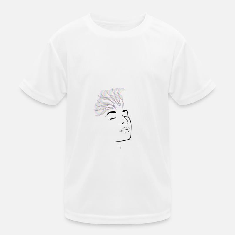 CHEVEUX 3D T-shirt sport Enfant