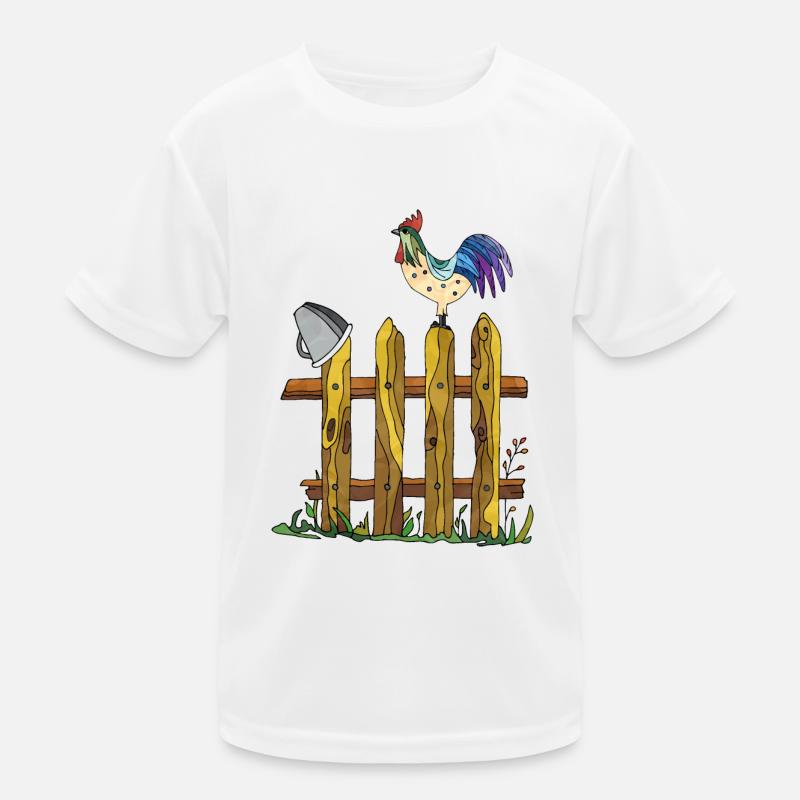 Rooster Kids Functional T-Shirt