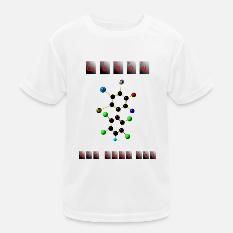 Caution T-shirt sport Enfant