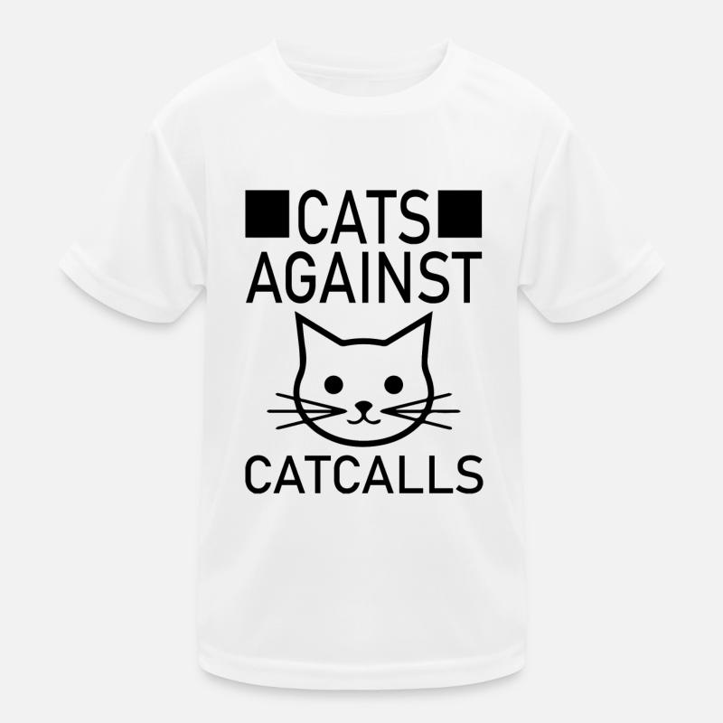 Chat Katze T-shirt sport Enfant