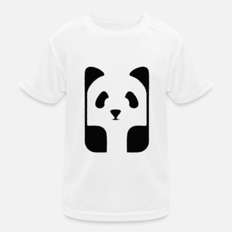 Süßer Panda Kinder Funktions-T-Shirt