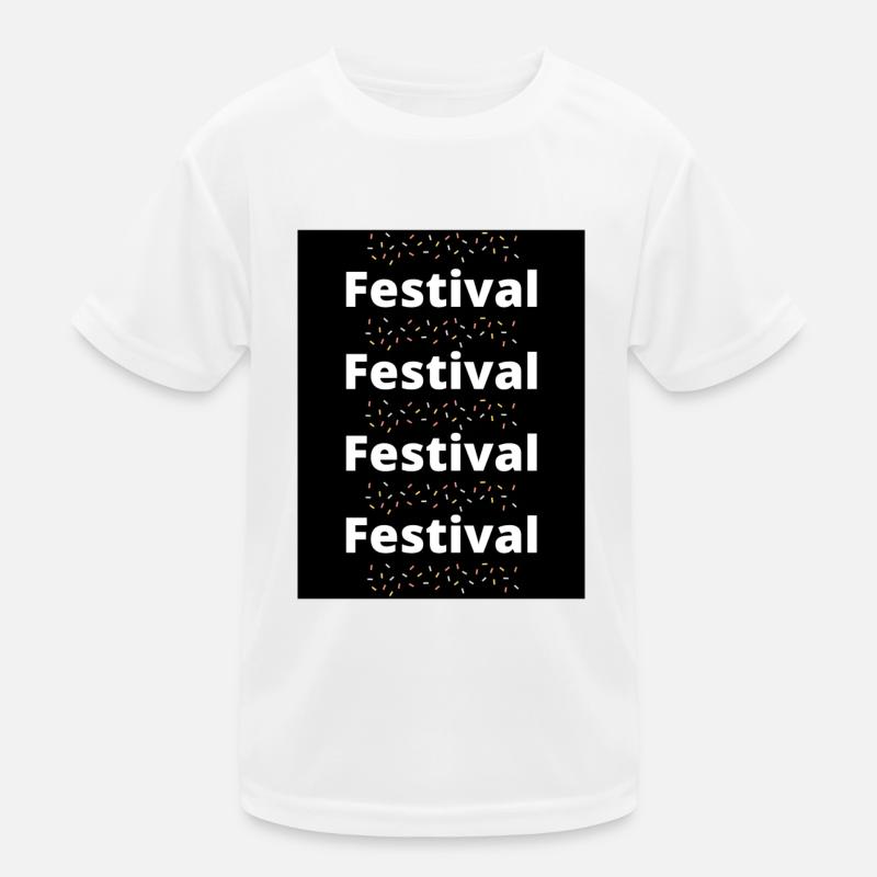 Festival Kinder Funktions-T-Shirt