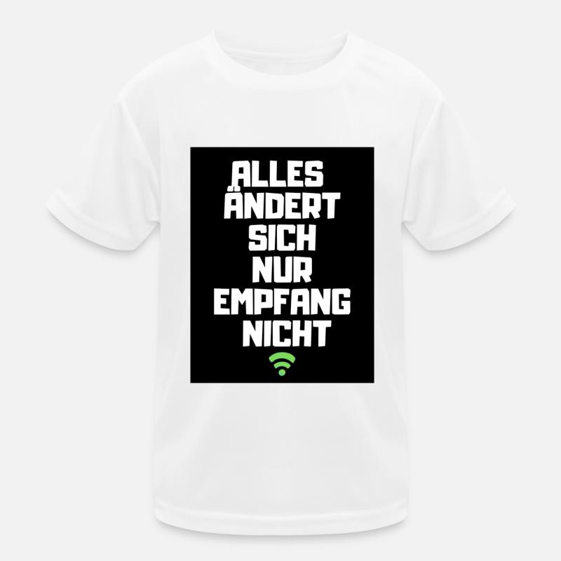 Slow W-LAN Kinder Funktions-T-Shirt