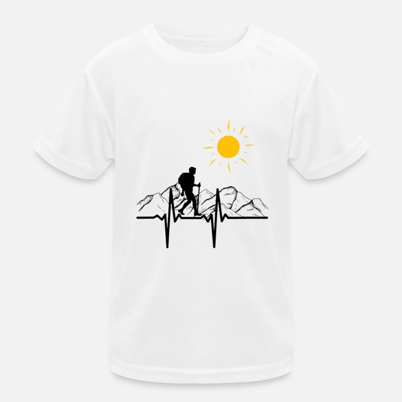 Wandern Kinder Funktions-T-Shirt
