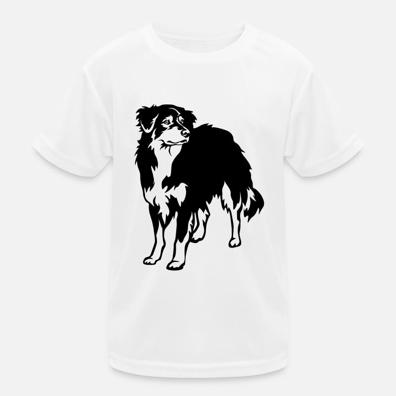 Australian Shepherd Kids Functional T-Shirt