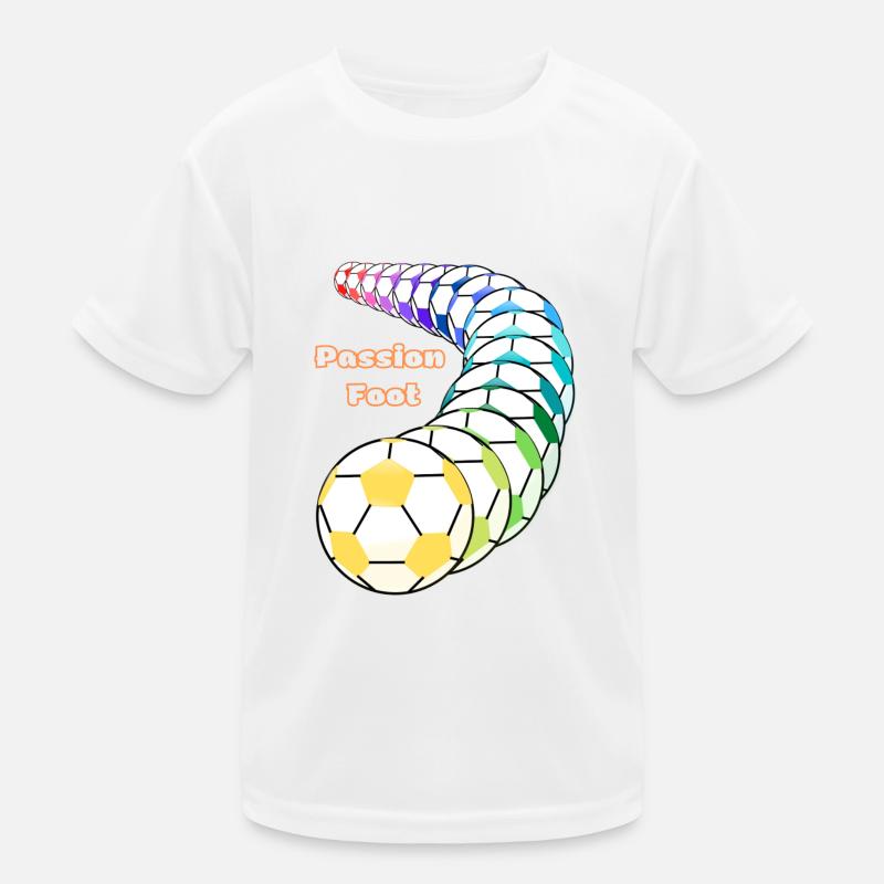 Passion foot T-shirt sport Enfant