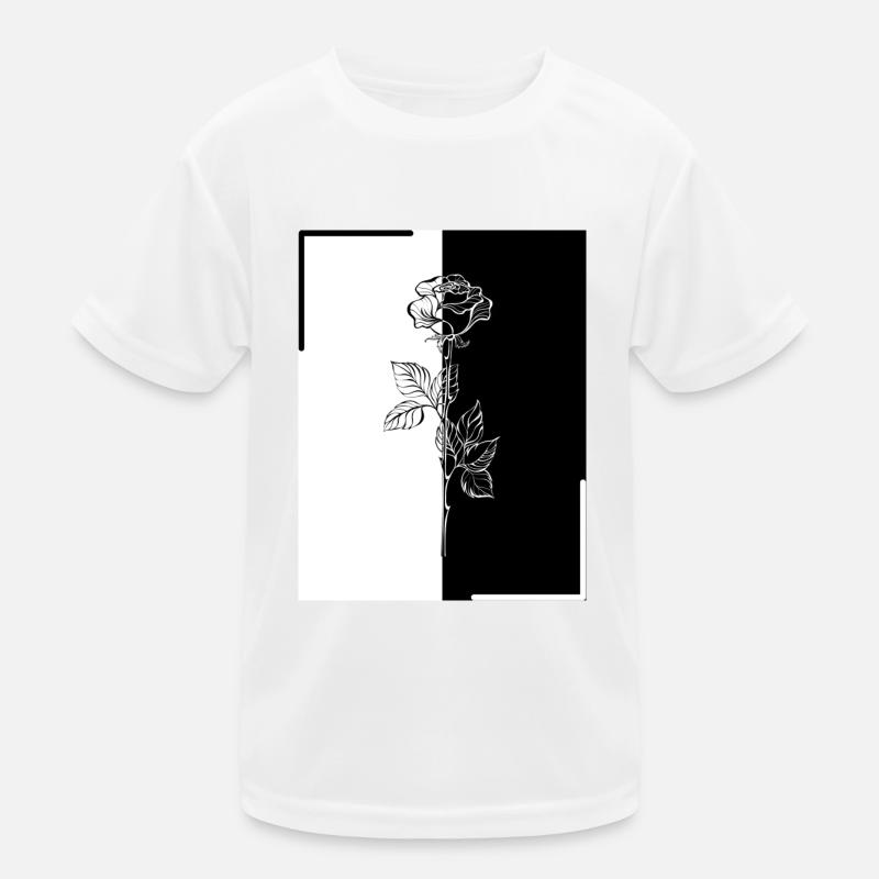 Rose Kinder Funktions-T-Shirt