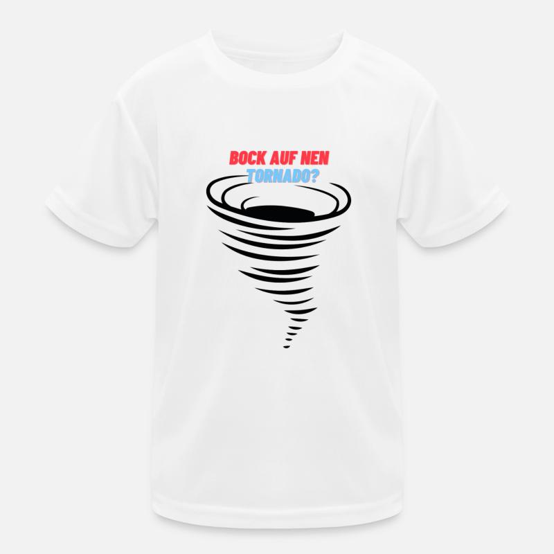 Tornado Kinder Funktions-T-Shirt