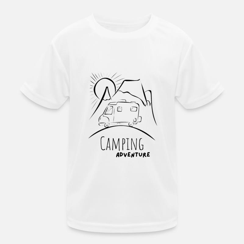 Camping Aventure T-shirt sport Enfant