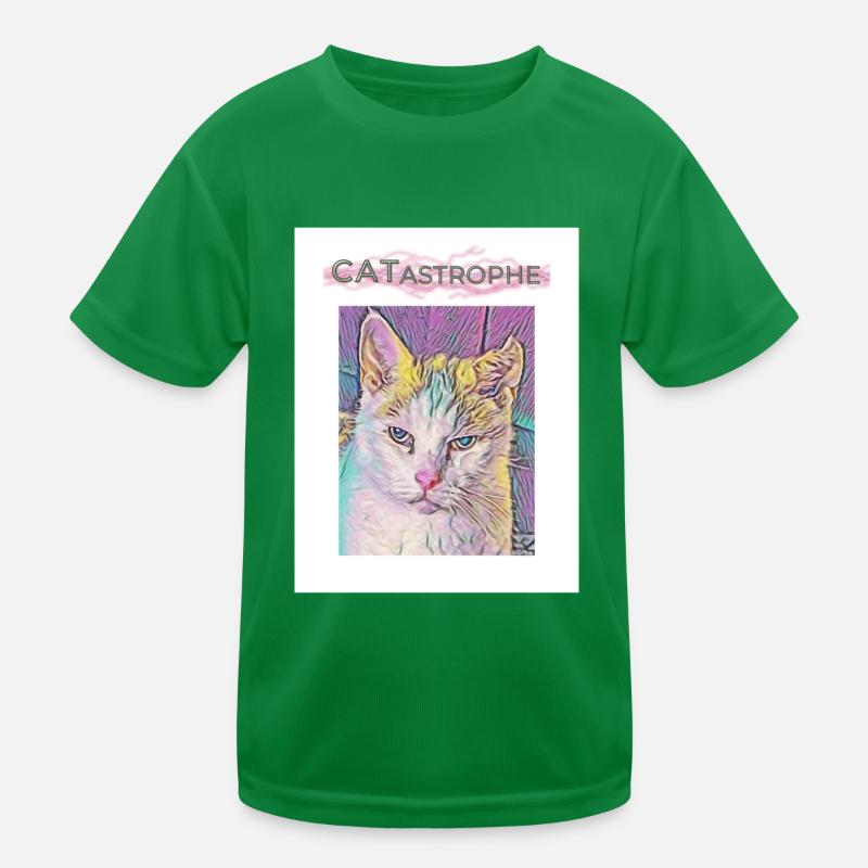 Catastrophe, Cat Kids Functional T-Shirt