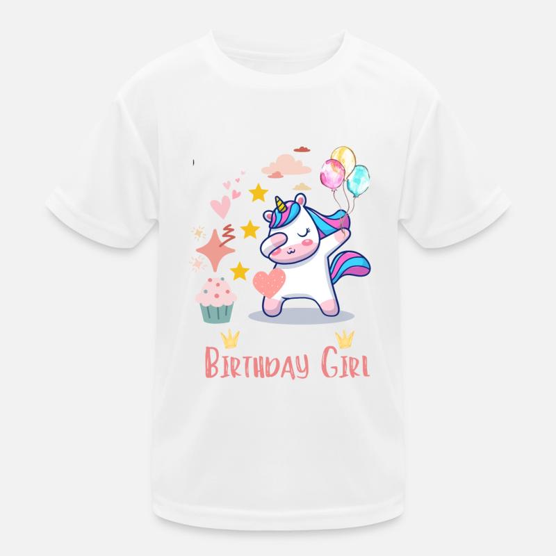 Geburtstagskind Kinder Funktions-T-Shirt