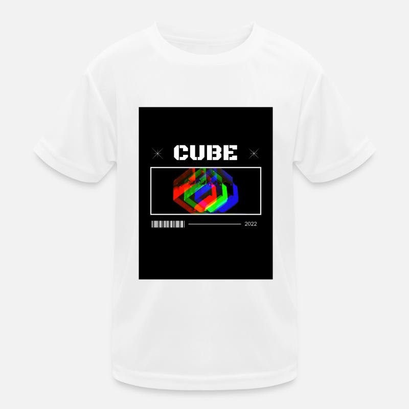 Cube Kinder Funktions-T-Shirt