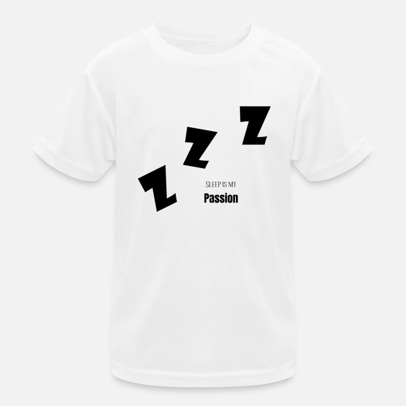 Schlafen Kinder Funktions-T-Shirt
