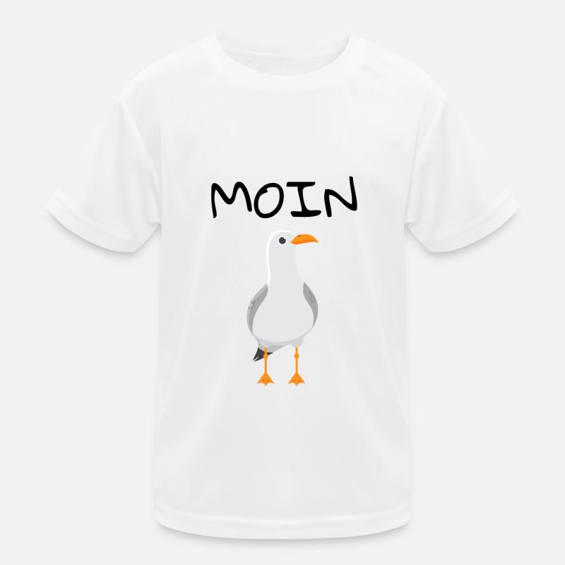 MOIN Möwe Kinder Funktions-T-Shirt