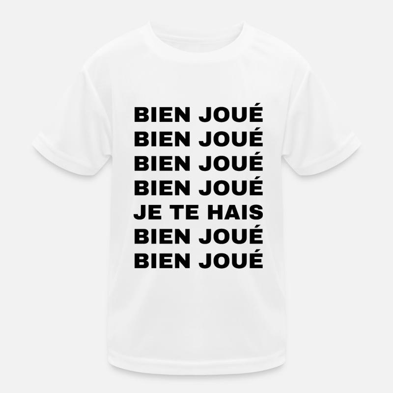 bien joué T-shirt sport Enfant