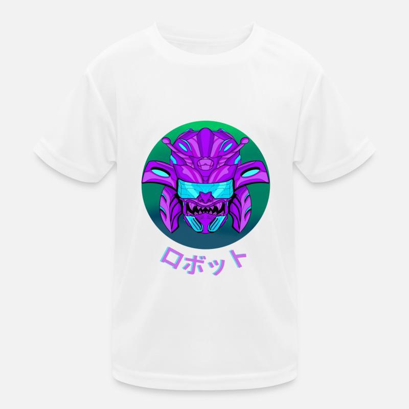 Futuristic Samurai Kinder Funktions-T-Shirt