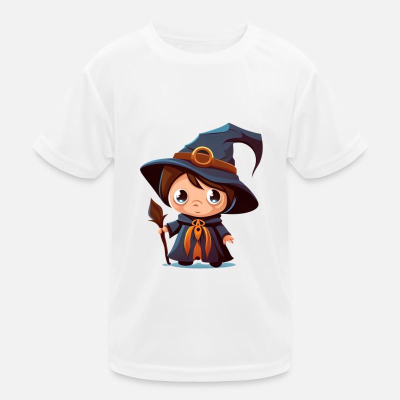 Zauberer Kinder Funktions-T-Shirt
