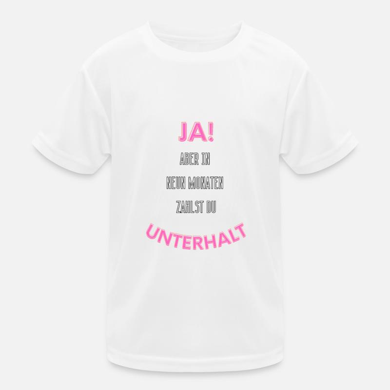 Unterhalt Kinder Funktions-T-Shirt