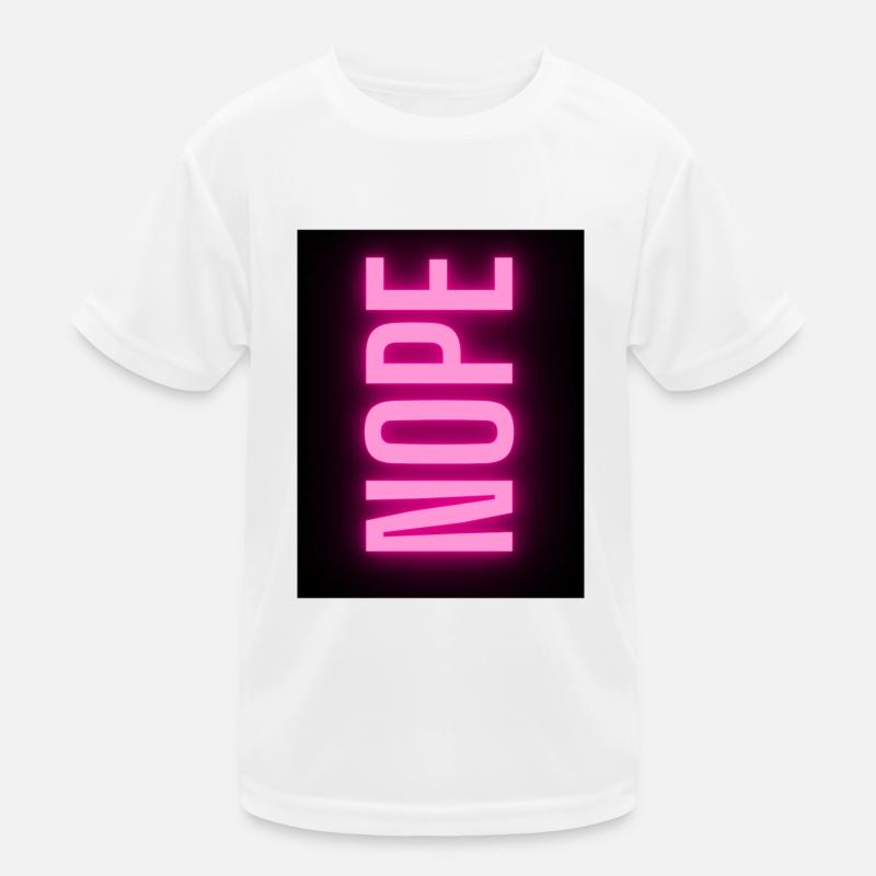 Nope Kids Functional T-Shirt