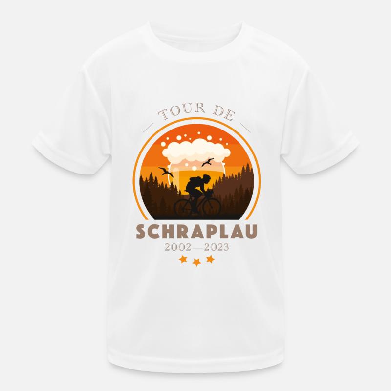 Schraplau Heller Kinder Funktions-T-Shirt