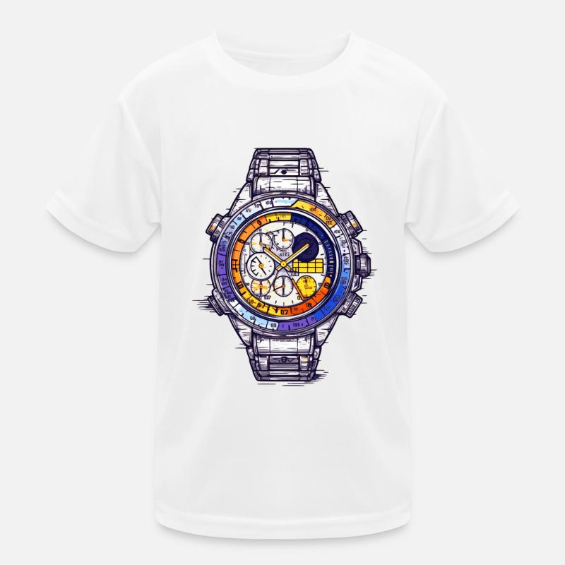 A chronograph is a complex complication Kids Functional T-Shirt