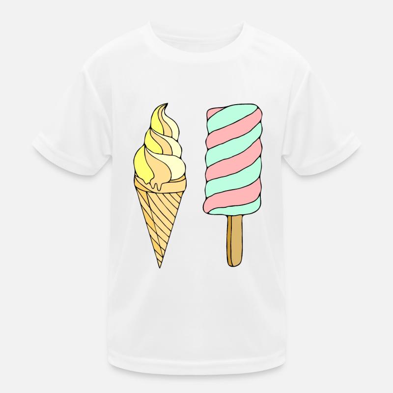 Ice cream Kids Functional T-Shirt