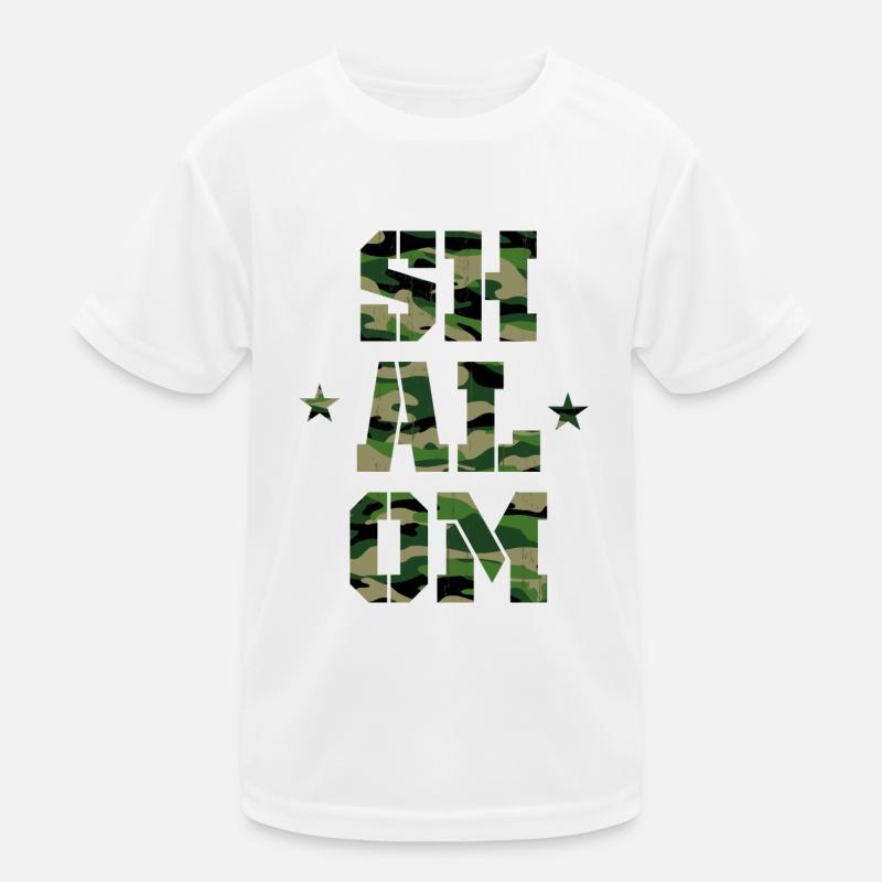 Schalom Kinder Funktions-T-Shirt