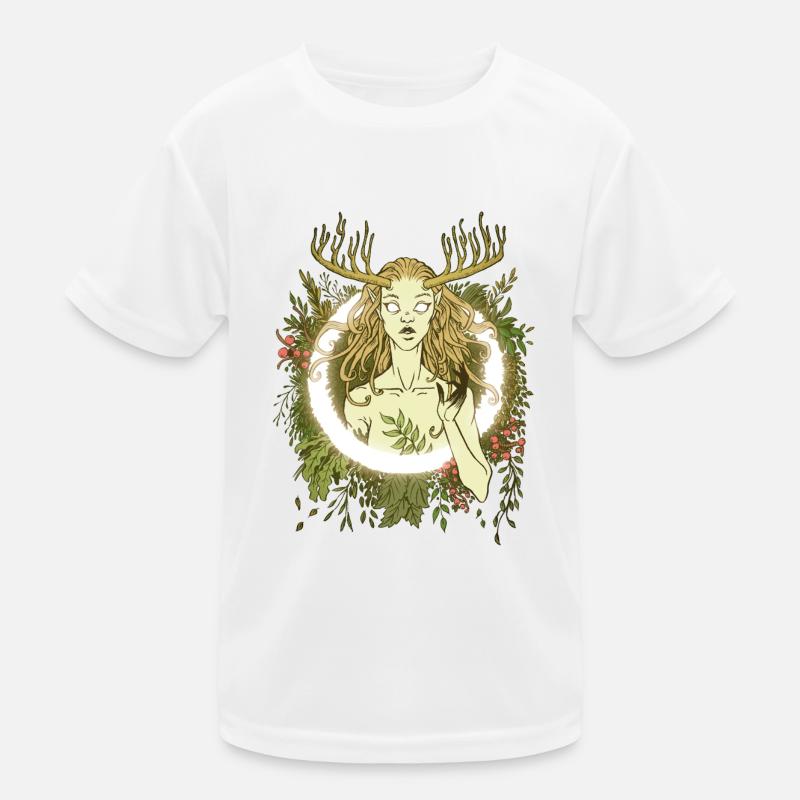 Déesse de la forêt T-shirt sport Enfant