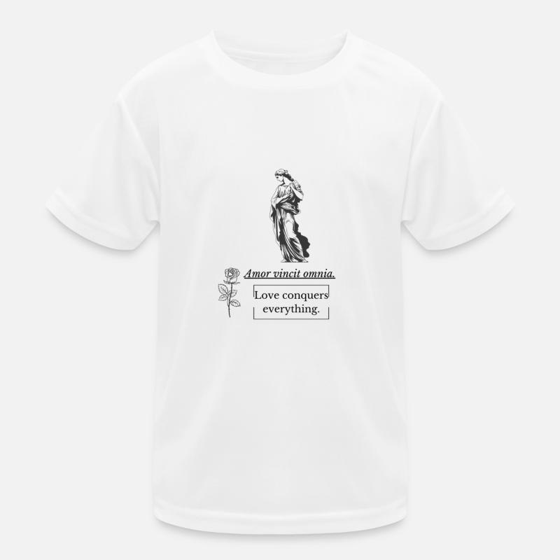 Amor vincit omnia. Kids Functional T-Shirt