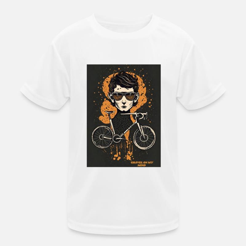 Gravel on my mind Kids Functional T-Shirt