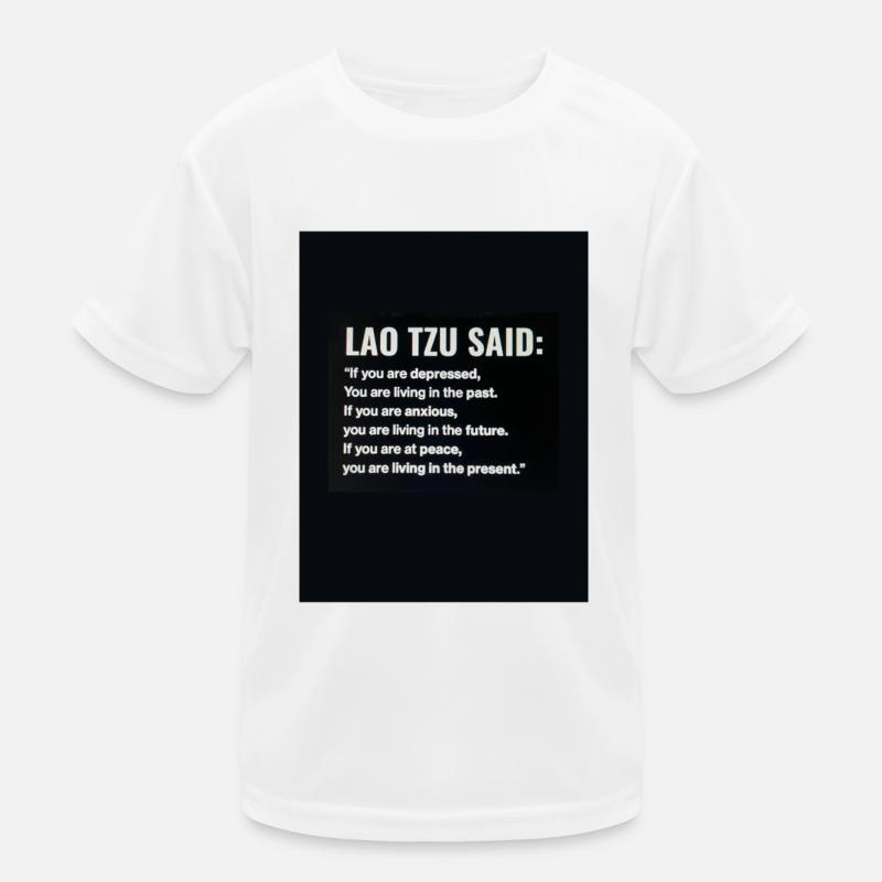 Spruch Kinder Funktions-T-Shirt