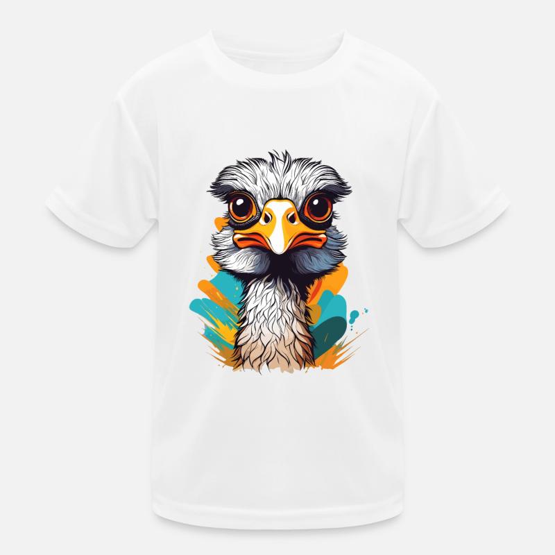 Strauß Kinder Funktions-T-Shirt