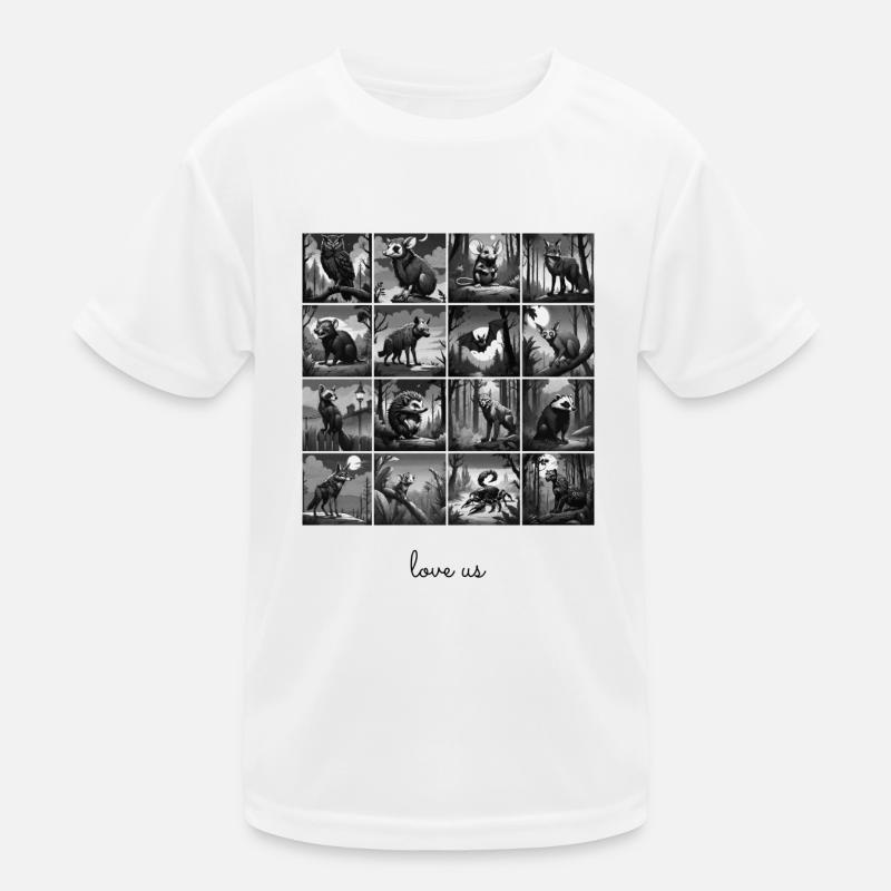 Aimez-nous Collage 6 T-shirt sport Enfant