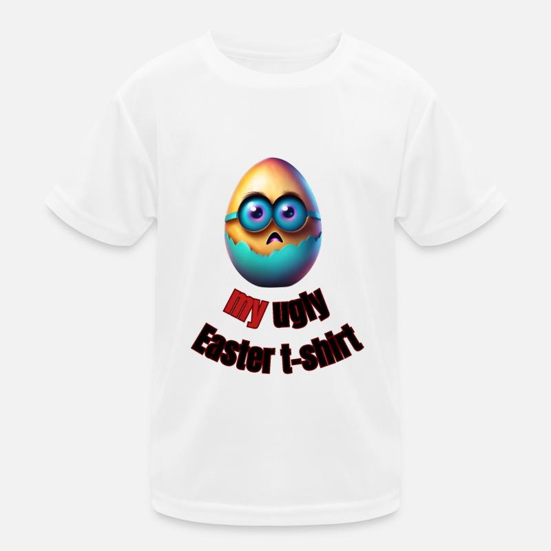 My Ugly Easter Egg Kids Functional T-Shirt