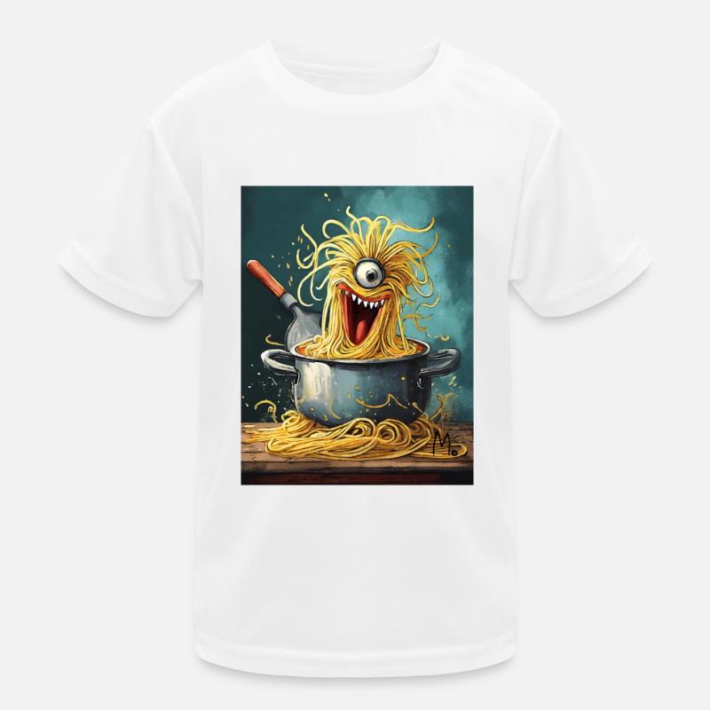 Monstre spaghetti T-shirt sport Enfant