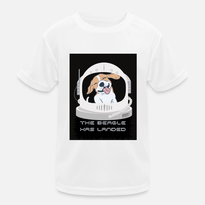 Der Beagle ist gelandet Kinder Funktions-T-Shirt