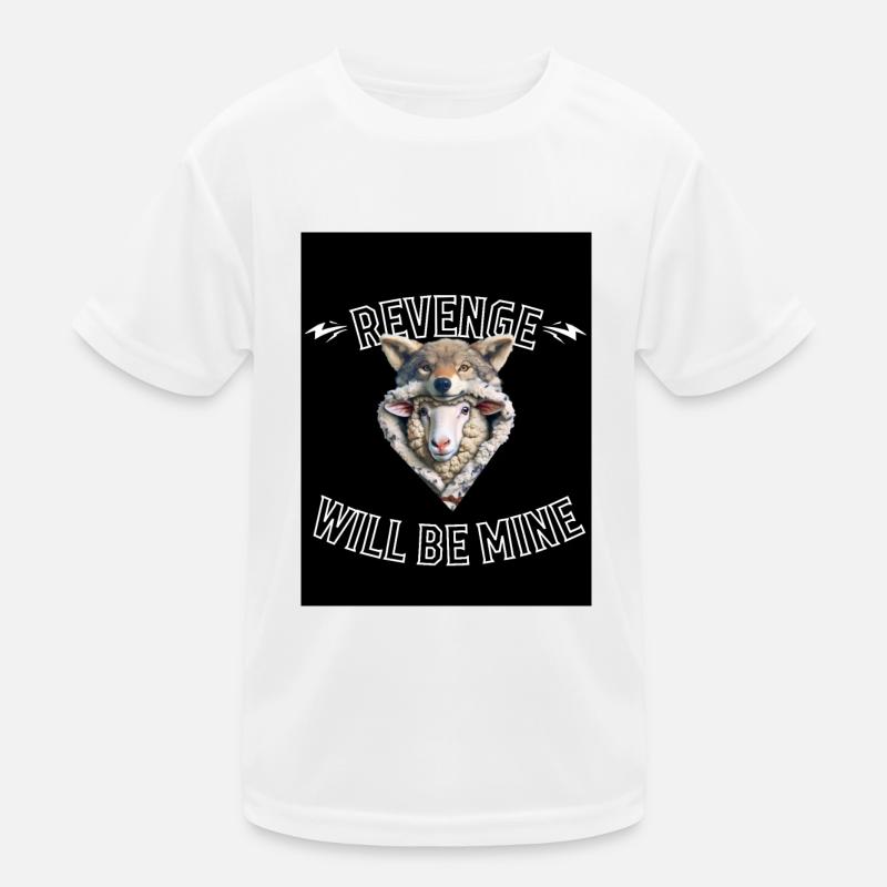 Rache wird mein sein Kinder Funktions-T-Shirt