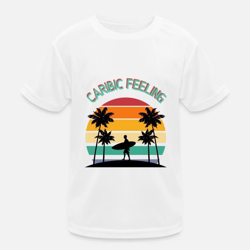 Caribic Feeling Kids Functional T-Shirt