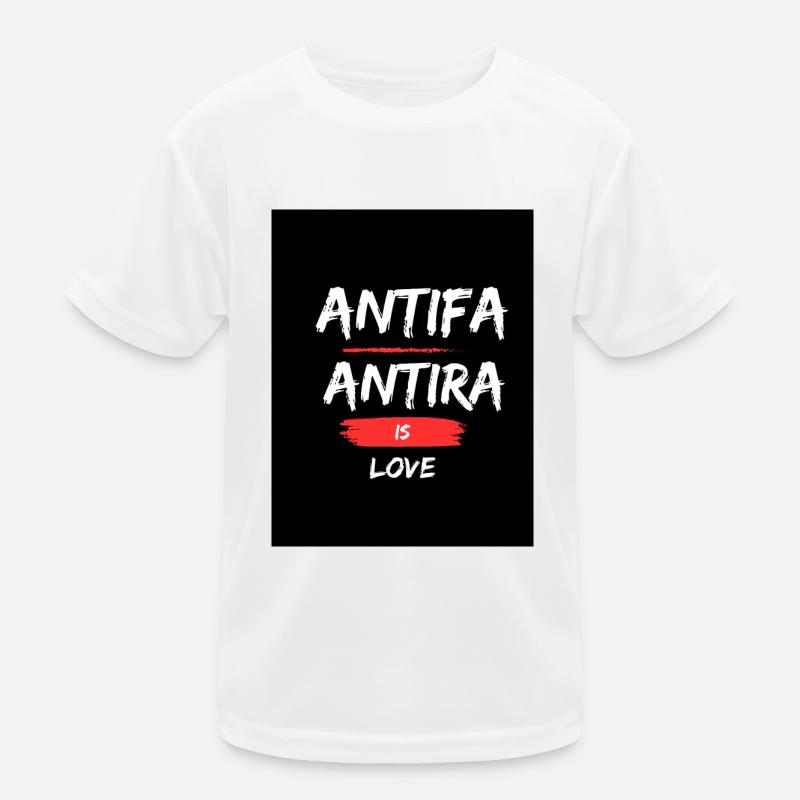 ANTIFA T-shirt sport Enfant