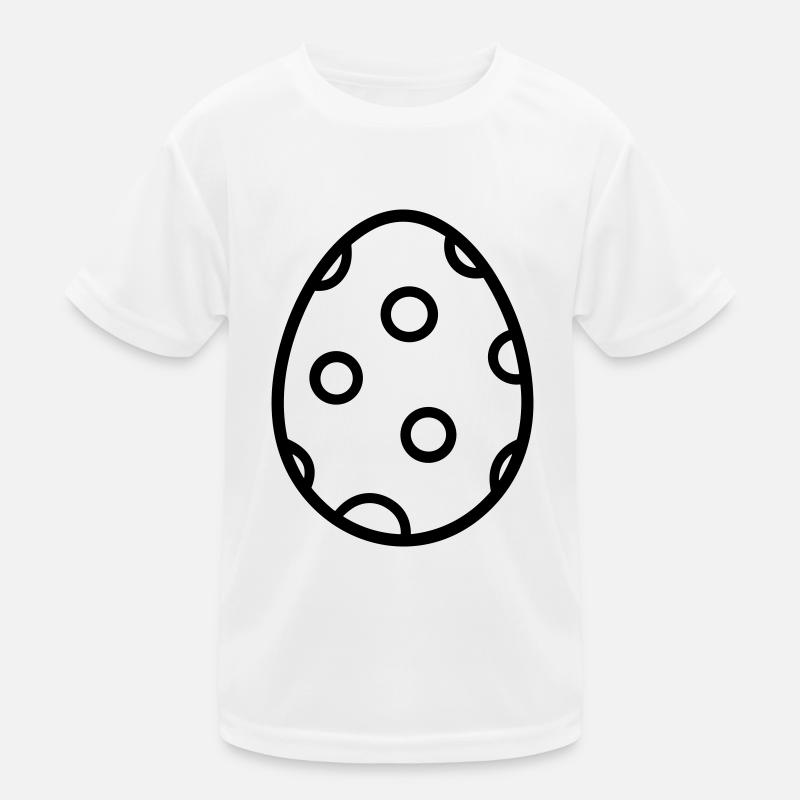 Osterei Kinder Funktions-T-Shirt