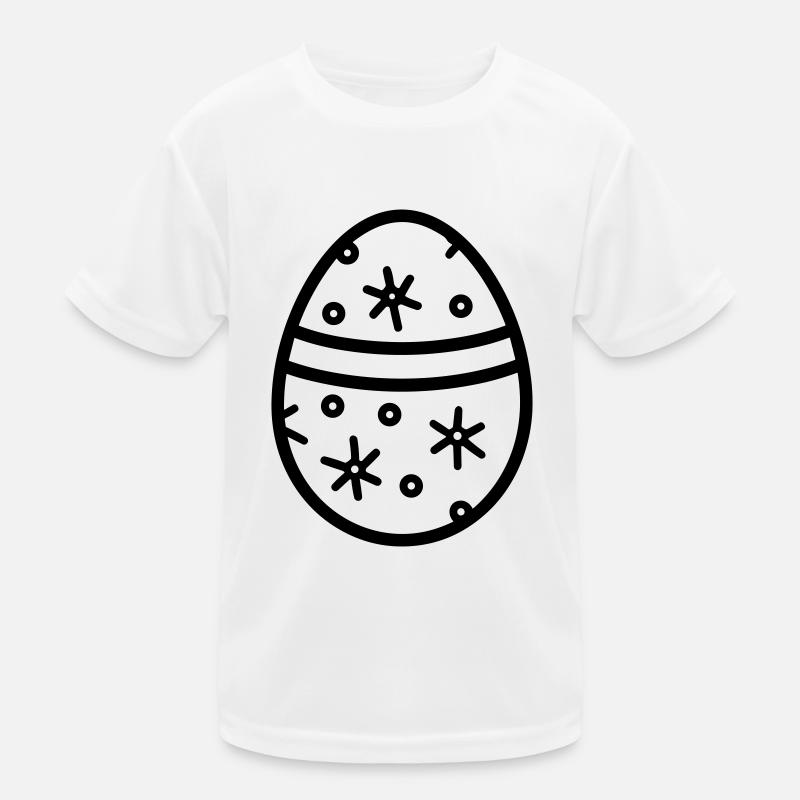 Oeuf de Pâques T-shirt sport Enfant