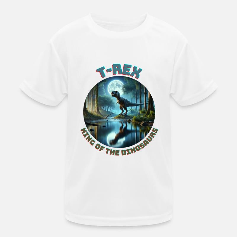 T Rex10 Kids Functional T-Shirt