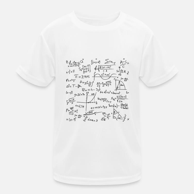 Math genius Kids Functional T-Shirt