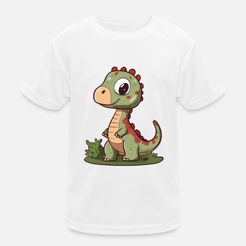 Cute Dinosaur Kids Functional T-Shirt