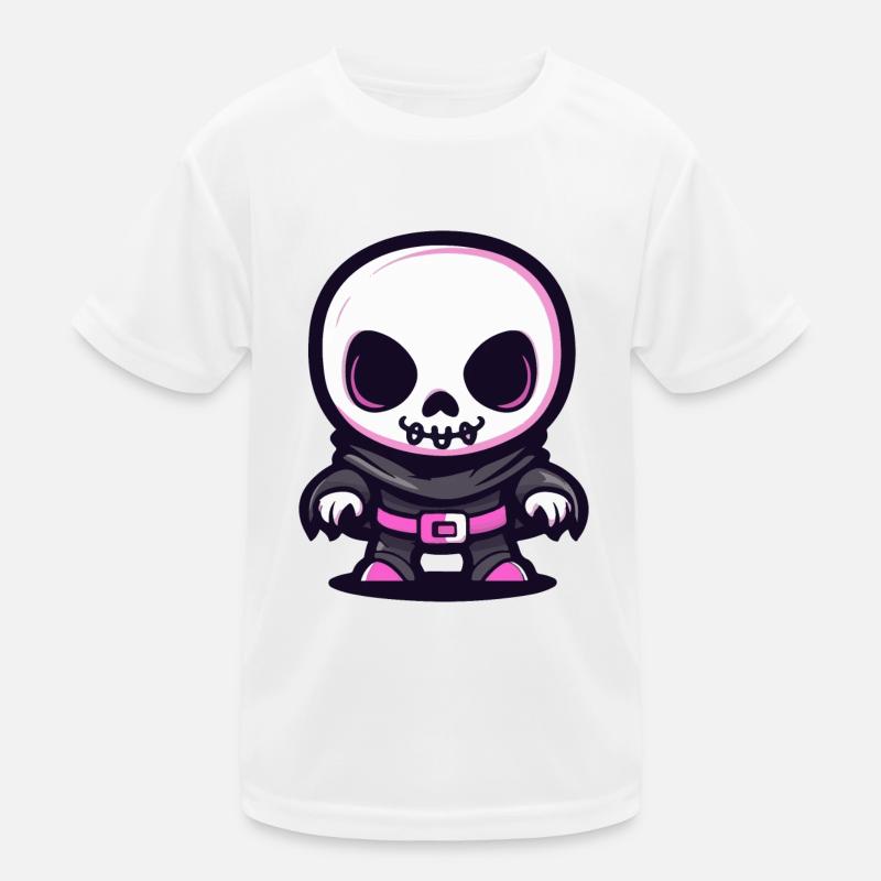 Zombie Halloween Squelette T-shirt sport Enfant